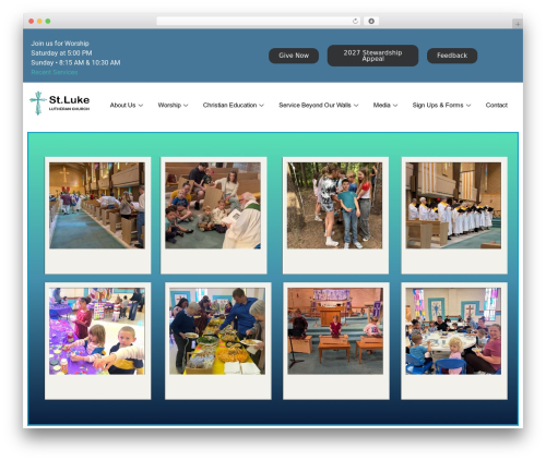WP theme Hello Elementor - stlukeabq.org