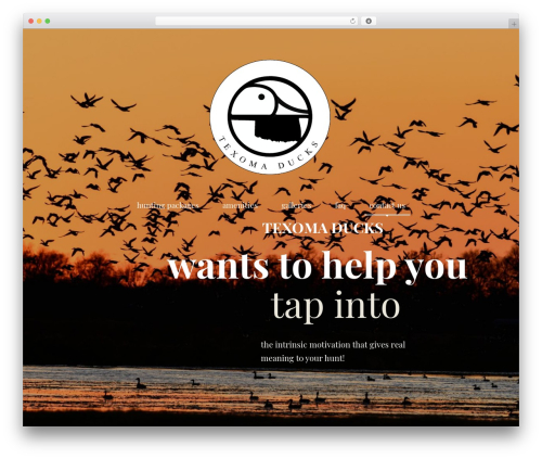 Gallery WordPress plugin - texomaducks.com
