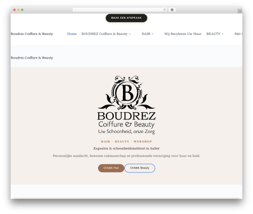 Blocksy WordPress store theme - boudrez.be