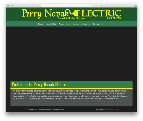 Bootstrap Basic-Iroc WordPress theme - perrynovakelectric.com
