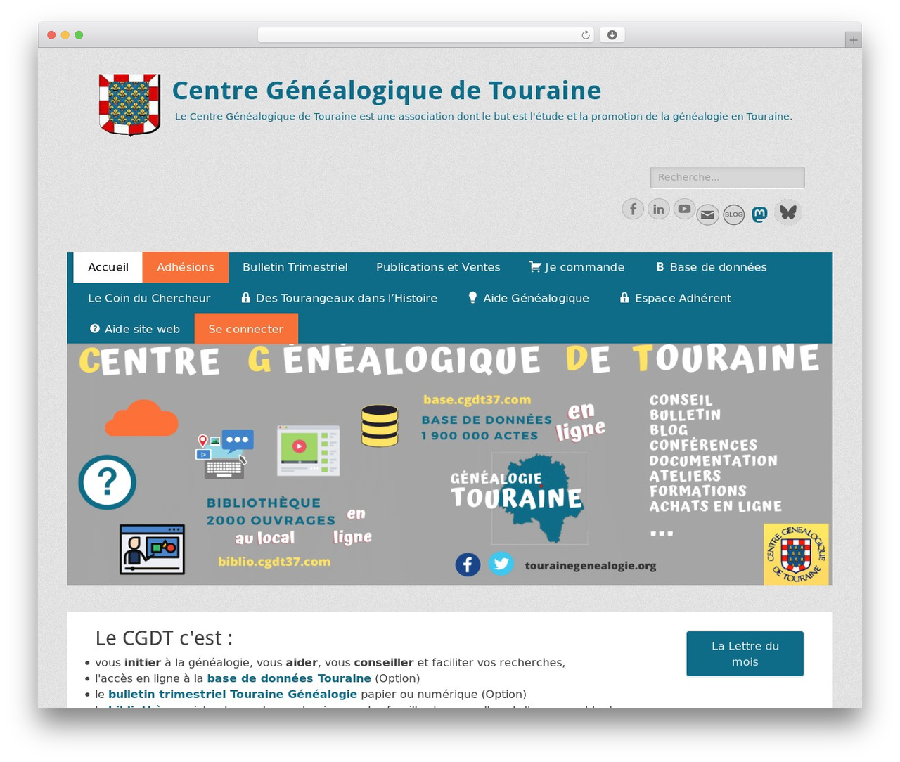 Catch Responsive Pro WP theme - tourainegenealogie.org Catch Responsive Pro WP theme - tourainegenealogie.org