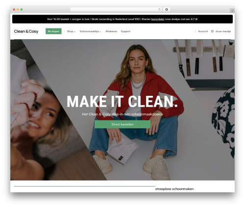Woo postnl WordPress plugin - cleanandcosy.shop