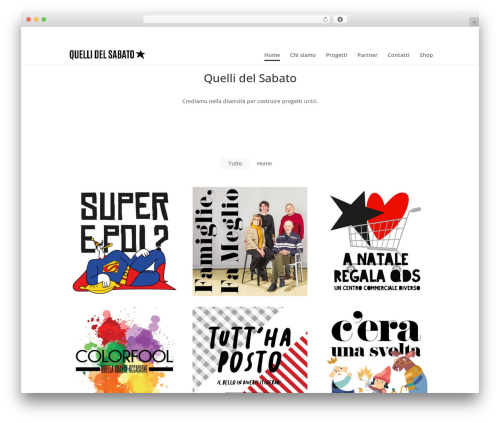 Divi WordPress theme - quellidelsabato.it