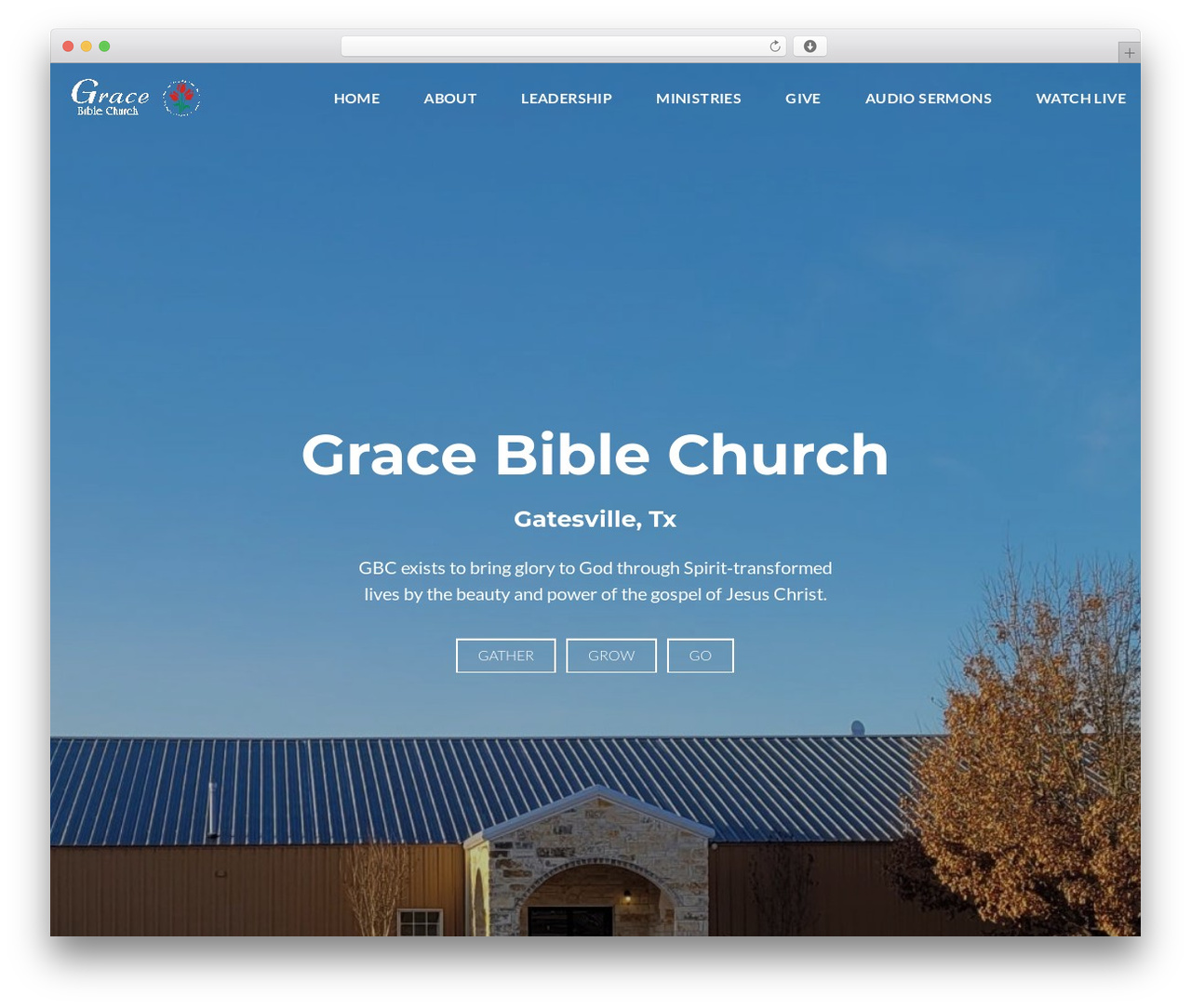Emphasis theme WordPress - gracebibletx.com Emphasis theme WordPress - gracebibletx.com