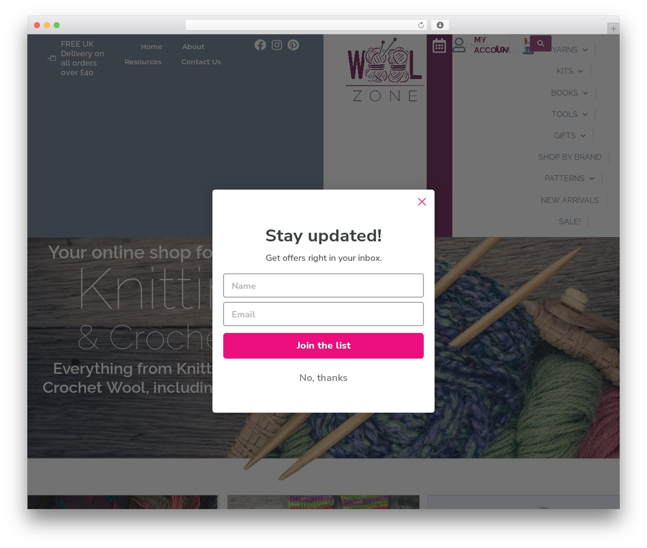 Hello Elementor WordPress theme - woolzone.co.uk