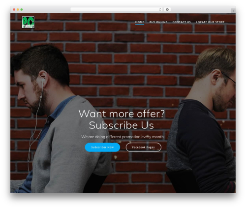 Mesmerize theme WordPress free - pcplanet.com.my