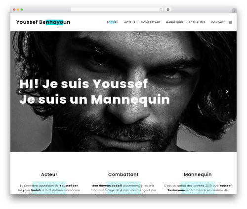 MiFo top WordPress theme - youssefbenhayoun.com