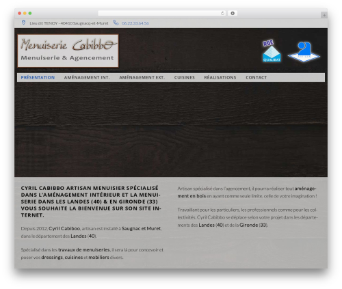 Tm mega menu WordPress plugin - menuiserie-agencement-cabibbo.com