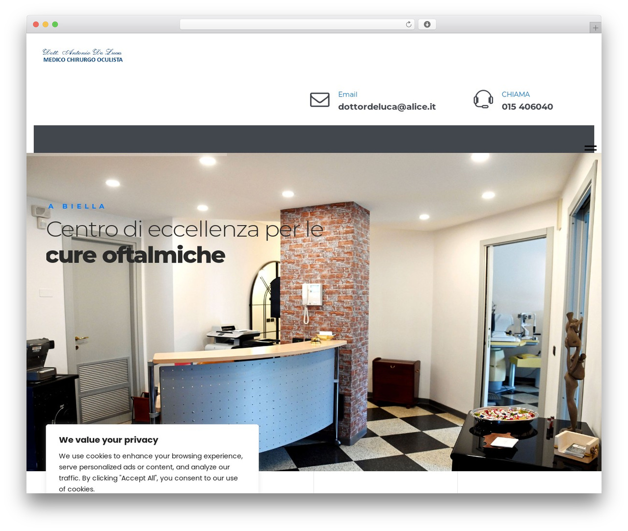 Optico WordPress theme - oculistadeluca.com Optico WordPress theme - oculistadeluca.com