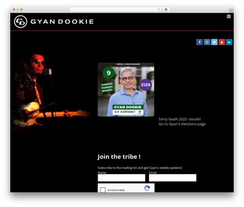 Optimizer free WordPress theme - gyandookie.com