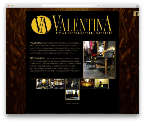 RedPack theme WordPress - valentina-dresden.de