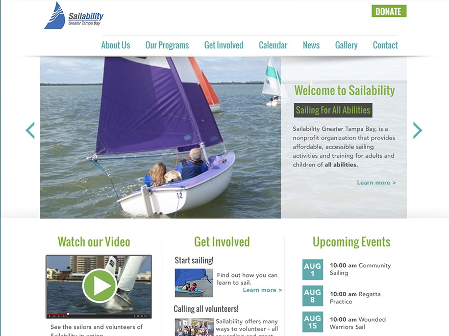 Sailability theme WordPress