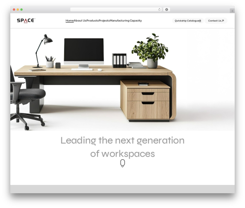 space WordPress theme - spacems.com
