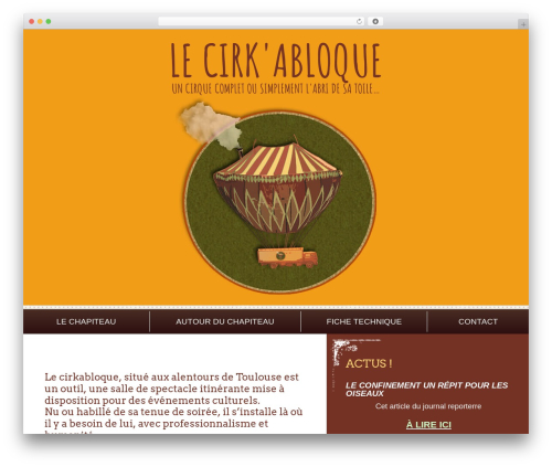 Theme WordPress Cirkabloque - cirkabloque.net