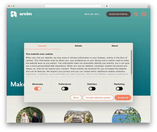 Theme WordPress Areim - areim.se