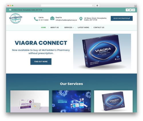 Theme WordPress Experto - mcfaddenspharmacy.ie Theme WordPress Experto - mcfaddenspharmacy.ie