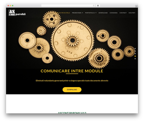 Theme WordPress StarterPro - ascont-parohii.ro