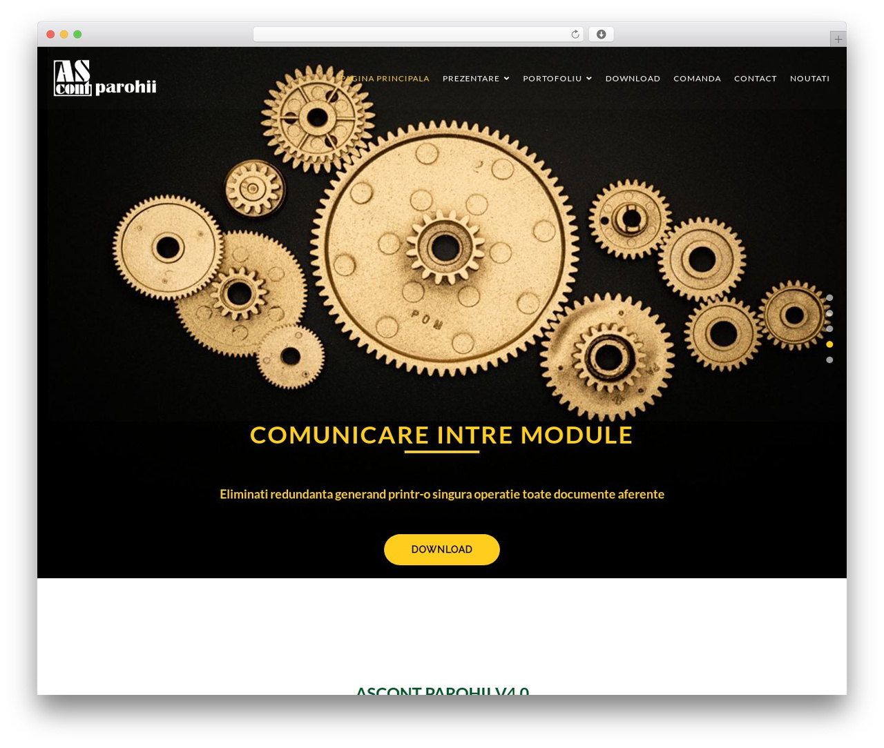 Theme WordPress StarterPro - ascont-parohii.ro