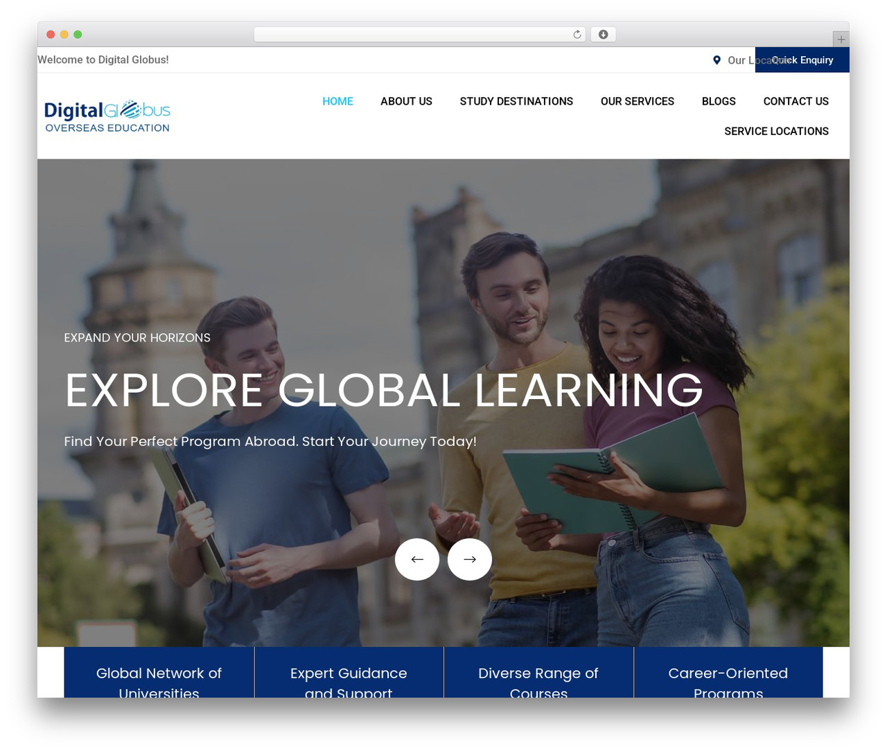 Theme WordPress Visapass - digitalglobus.com