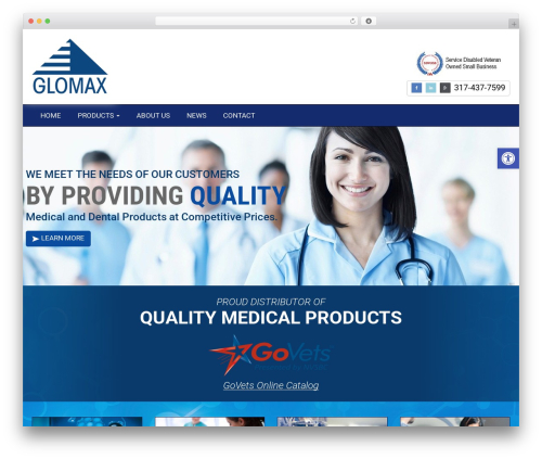 Triggerfish Responsive WordPress theme - glomaxinc.com