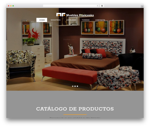 WordPress theme Creator - mueblesfranceska.com.ve