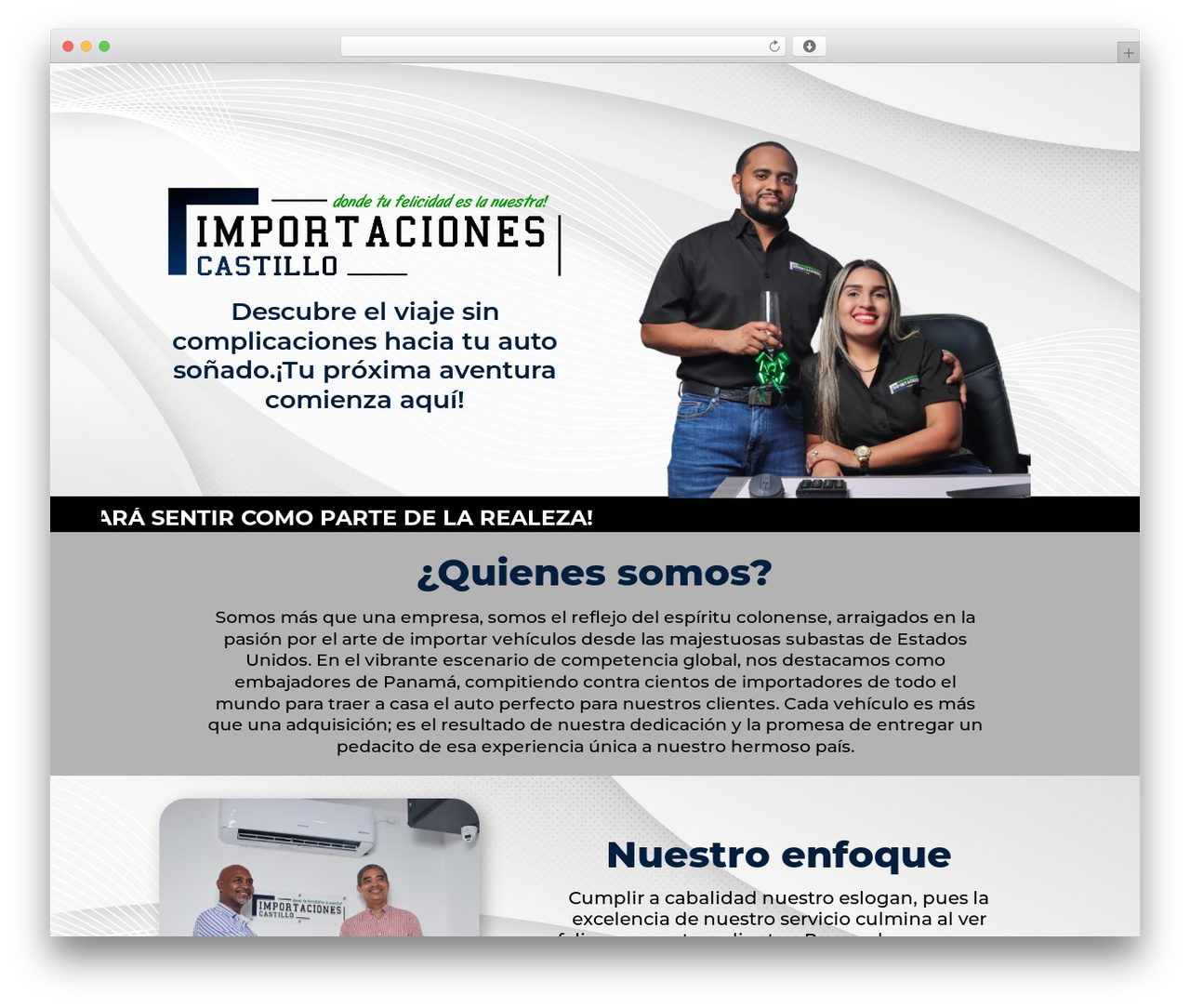 WordPress theme Divi - importacionescastillo507.com