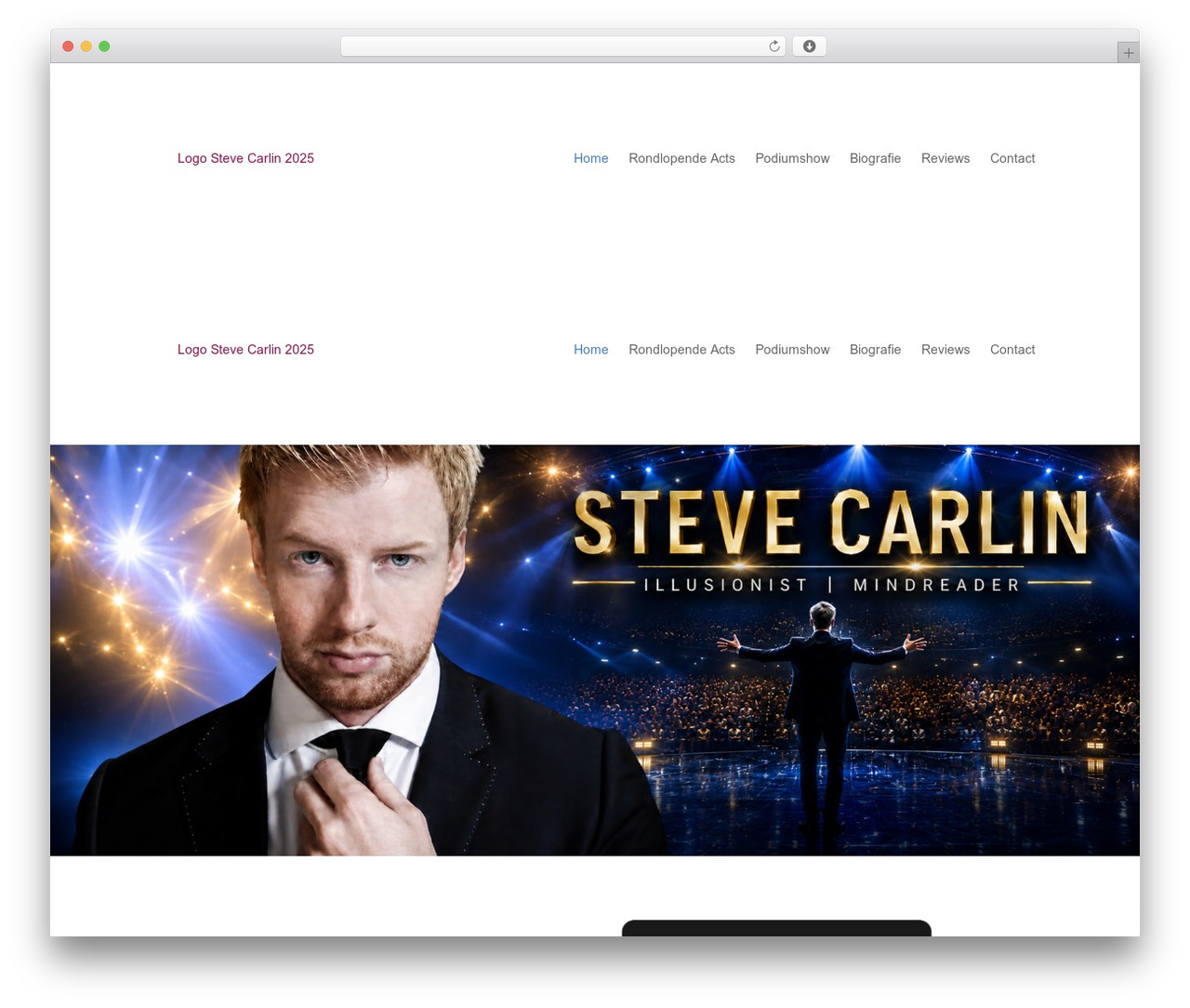 WordPress theme Divi - goochelaar-steve.nl WordPress theme Divi - goochelaar-steve.nl