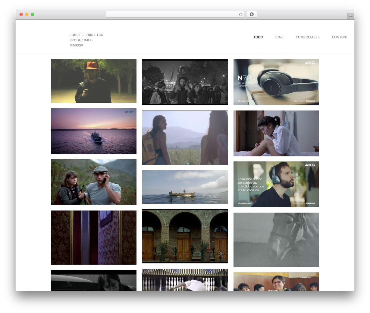 WordPress theme FULLSCREEN - propagandacine.cl