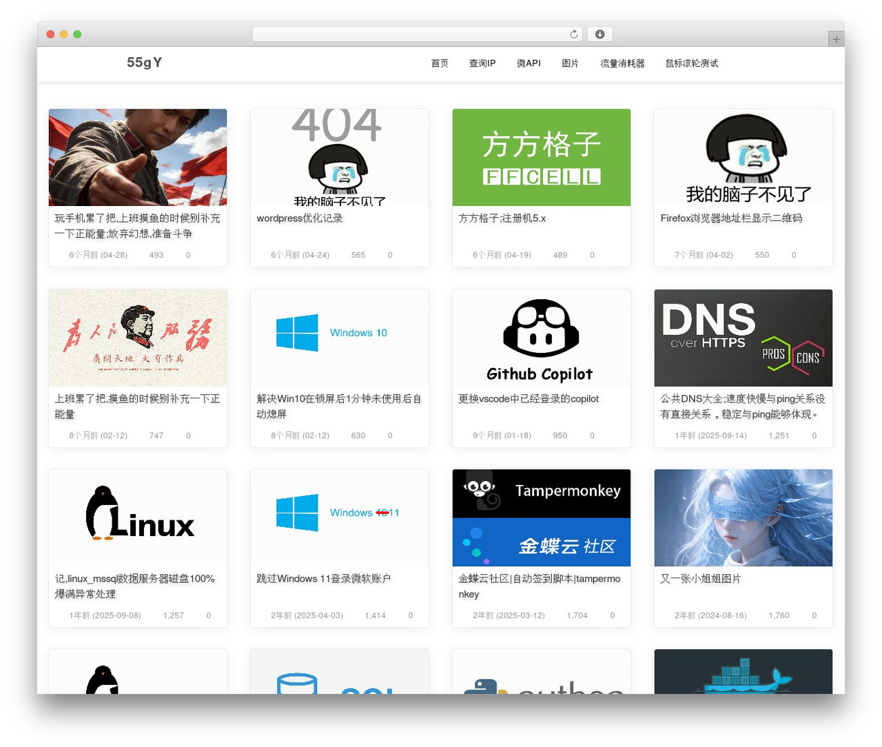 WordPress theme Meta - 55gy.cn