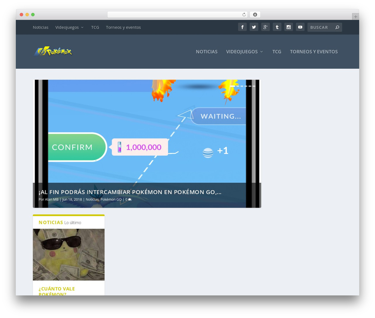 WordPress website theme Extra - pokemex.com WordPress website theme Extra - pokemex.com