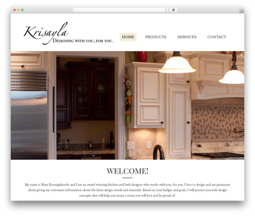WordPress website theme Pharmacy - krisayla.com
