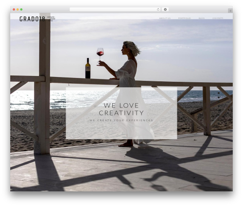 WP theme Lychee - www.grado18.it