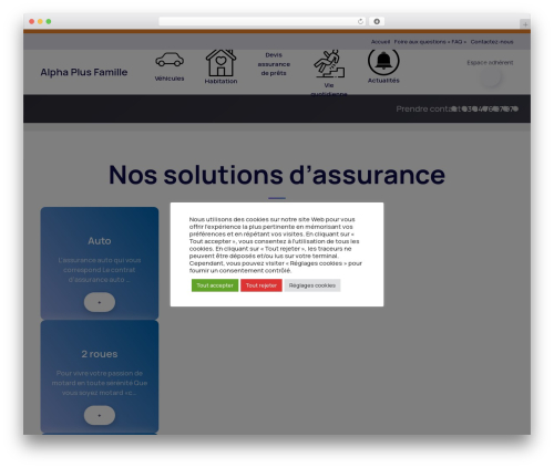 YOOtheme WordPress theme - alphaplusfamille.fr