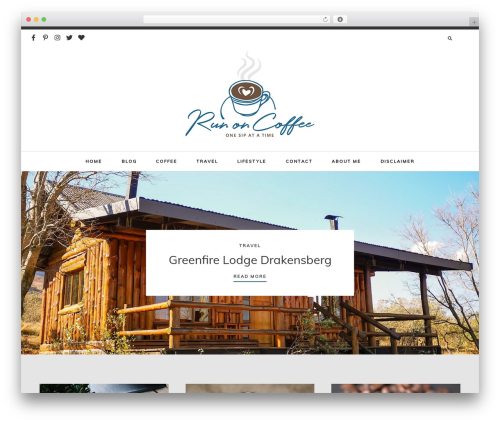 Analogue WordPress theme - runoncoffee.com