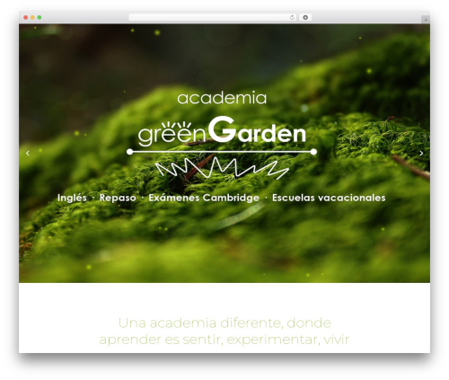 Constructor landscaping WordPress theme - academiagreengarden.com