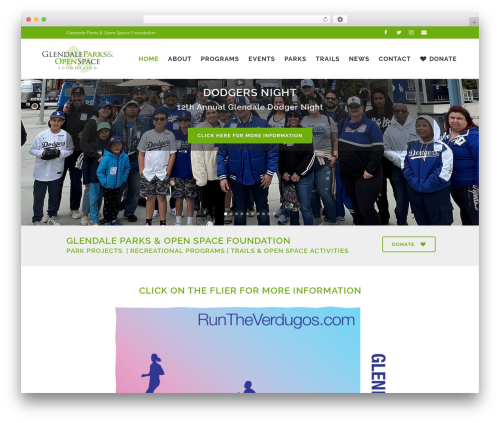Indeed my team WordPress plugin - glendaleparksfoundation.org