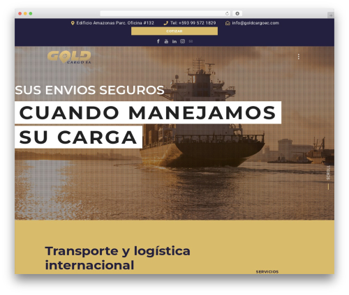 Enovathemes addons WordPress plugin - goldcargoec.com