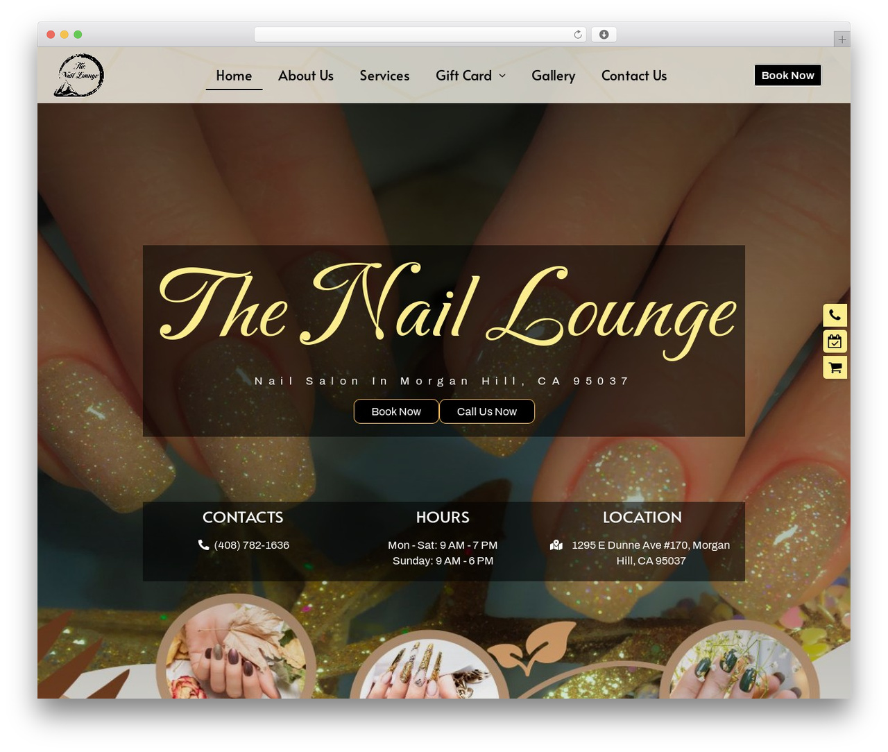 Hello Elementor theme WordPress - thenailloungeca.com
