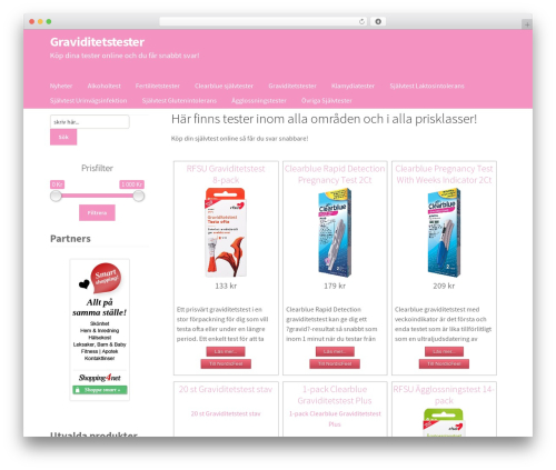Storefront theme WordPress free - graviditetstester.nu