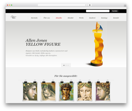 Theme WordPress BootstrapWP - edition-huber.de