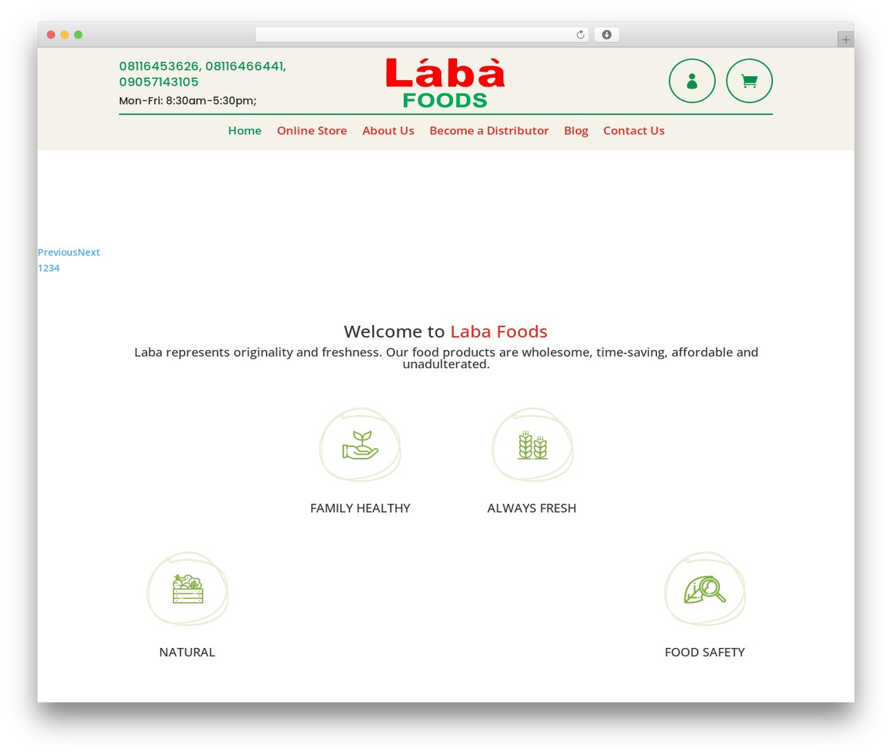 Theme WordPress Divi - labafoods.com Theme WordPress Divi - labafoods.com