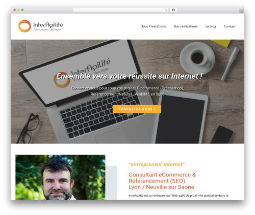 Nicepage WordPress plugin - interagilite.fr