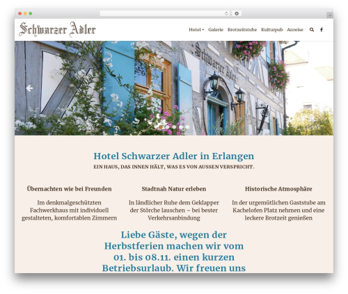 Theme WordPress netefx HTML5 Theme - hotel-schwarzer-adler.de