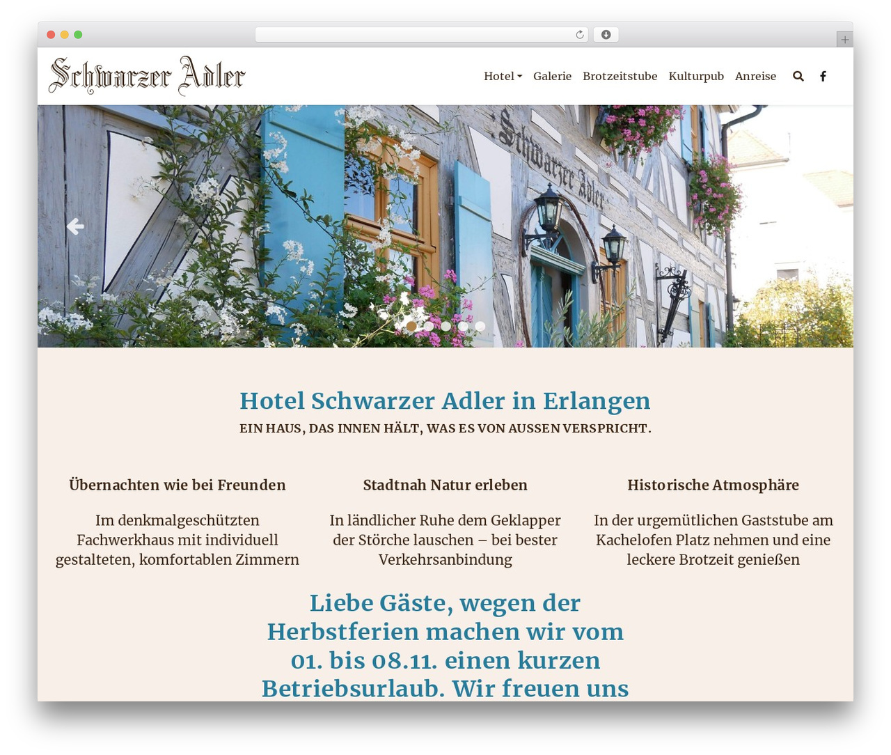 Theme WordPress netefx HTML5 Theme - hotel-schwarzer-adler.de