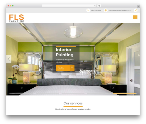 Reconstruction WordPress plugin - flspainting.com