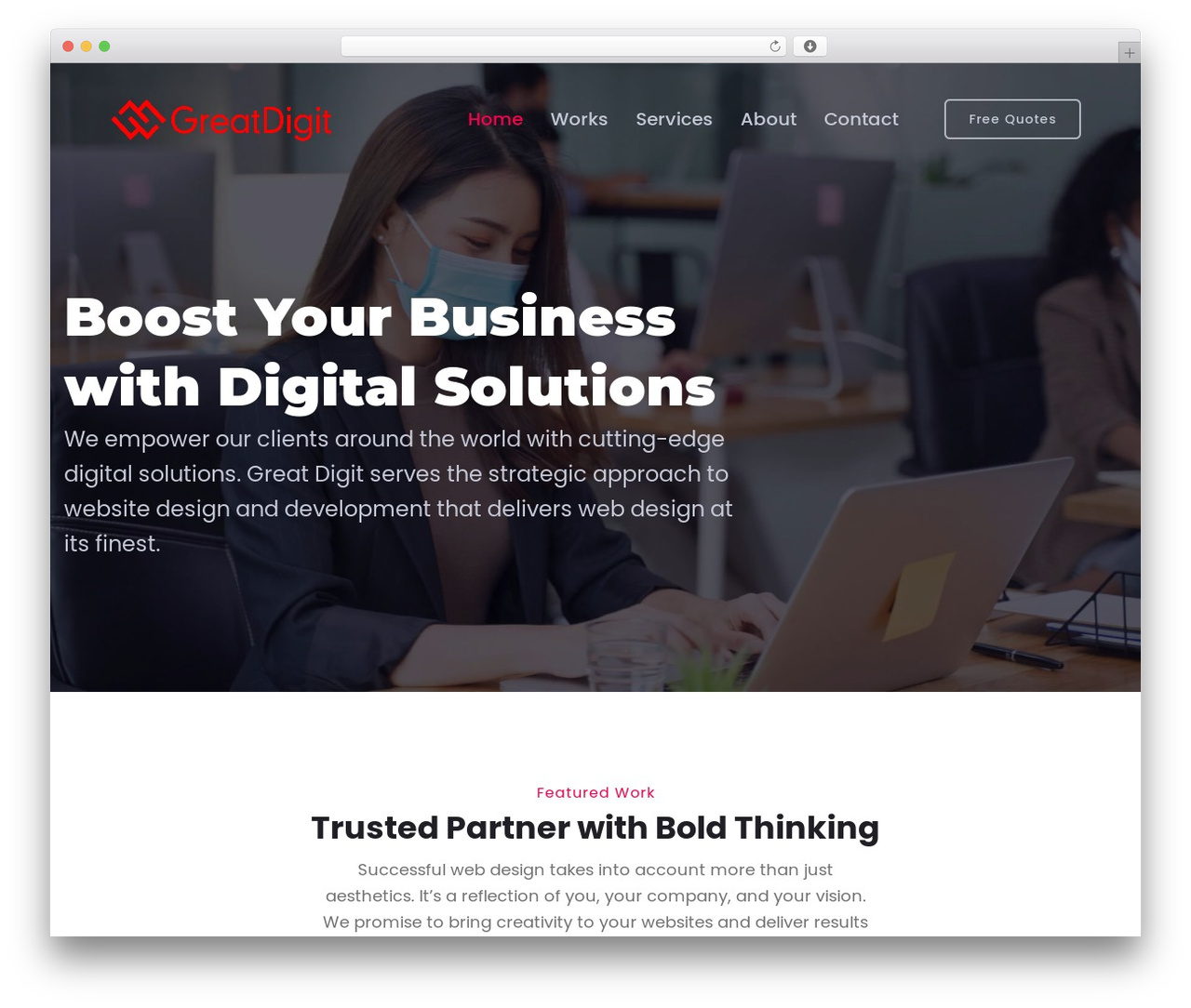 Trydo theme WordPress - greatdigit.com Trydo theme WordPress - greatdigit.com