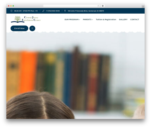 WordPress theme Knirpse - cjenrichmentcenter.org