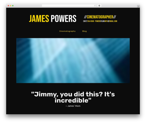 WordPress theme Plexx - powersfilms.com WordPress theme Plexx - powersfilms.com