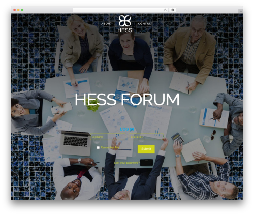 WordPress theme X - hessforum.org