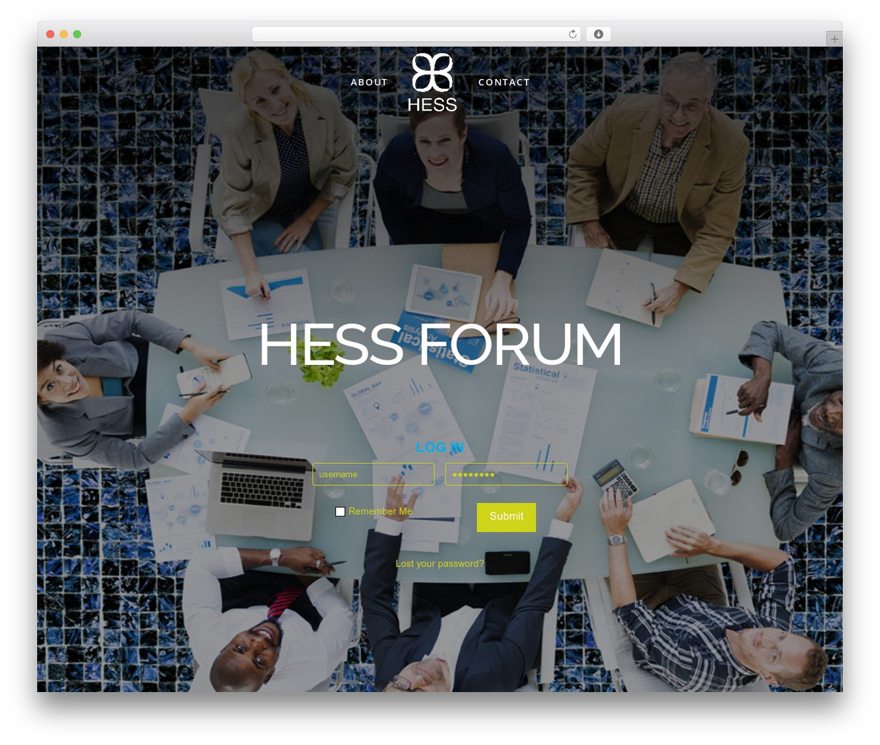 WordPress theme X - hessforum.org